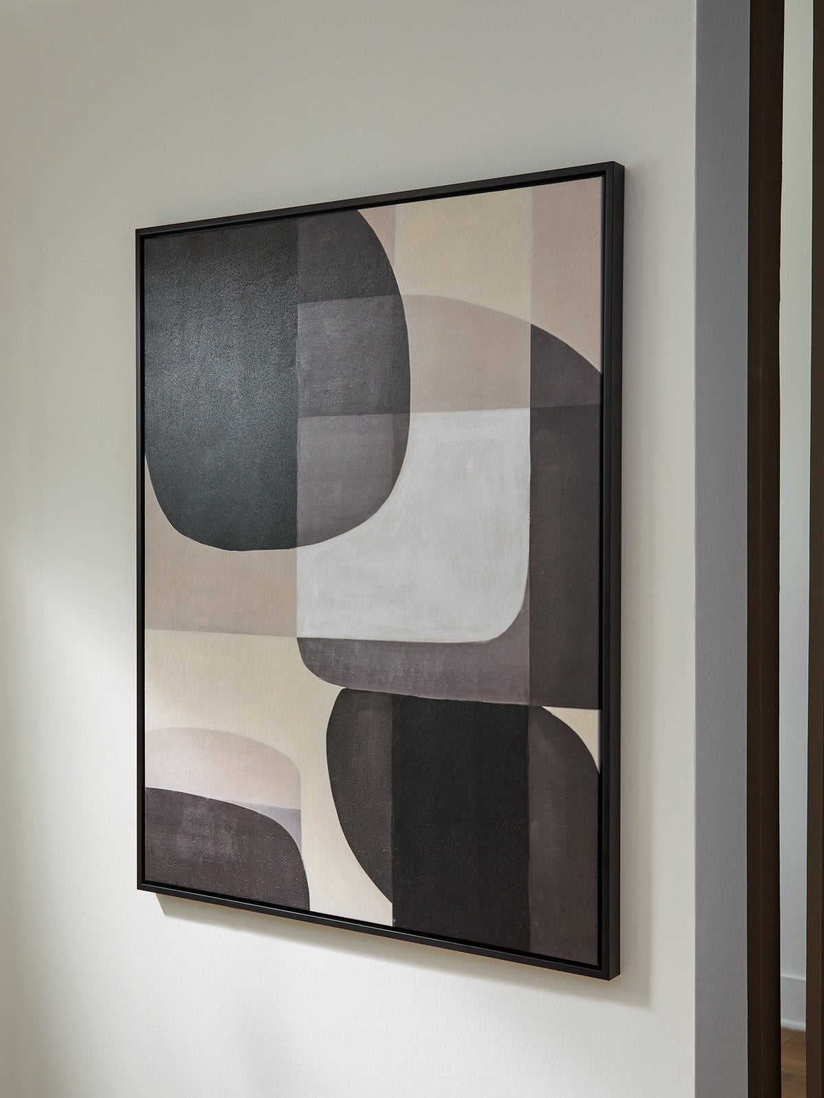 Lullora Furniture - Ashley Furniture - Kesleigh Wall Decor - Wall Art / Black/White - A8000495