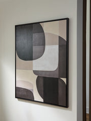 Lullora Furniture - Ashley Furniture - Kesleigh Wall Decor - Wall Art / Black/White - A8000495