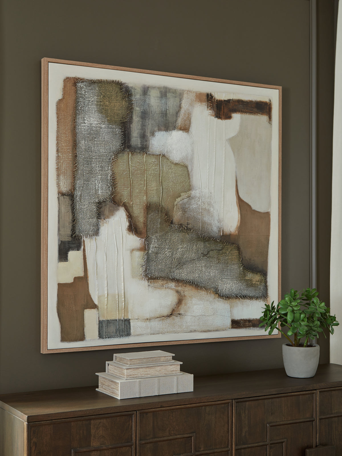 Lullora Furniture - Ashley Furniture - Wylander Wall Decor - Wall Art / Tan/Brown/Gray - A8000497