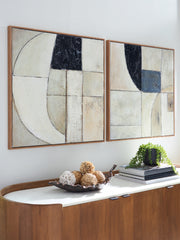 Lullora Furniture - Ashley Furniture - Bexlen Wall Decor - Wall Art Set (Set of 2) / Tan/Taupe/Black - A8000498
