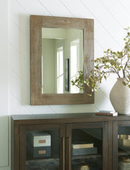 Lullora Furniture - Ashley Furniture - Waltleigh Mirror - Floor Mirror / Distressed Brown - A8010278