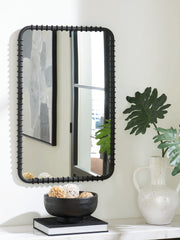Lullora Furniture - Ashley Furniture - Judlow Mirror - Accent Mirror / Black - A8010419