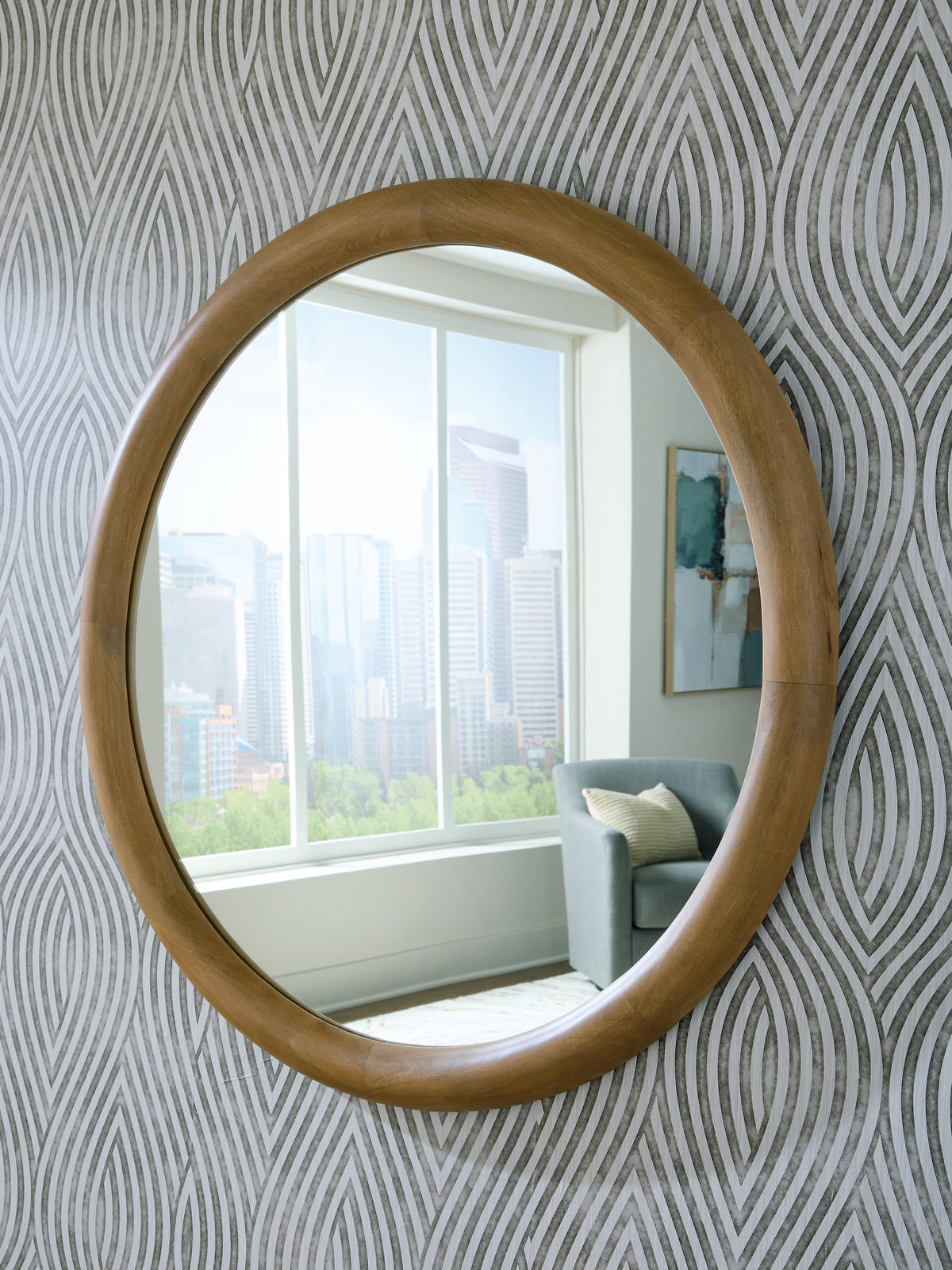 Lullora Furniture - Ashley Furniture - Yadiel Mirror - Accent Mirror / Brown - A8010426