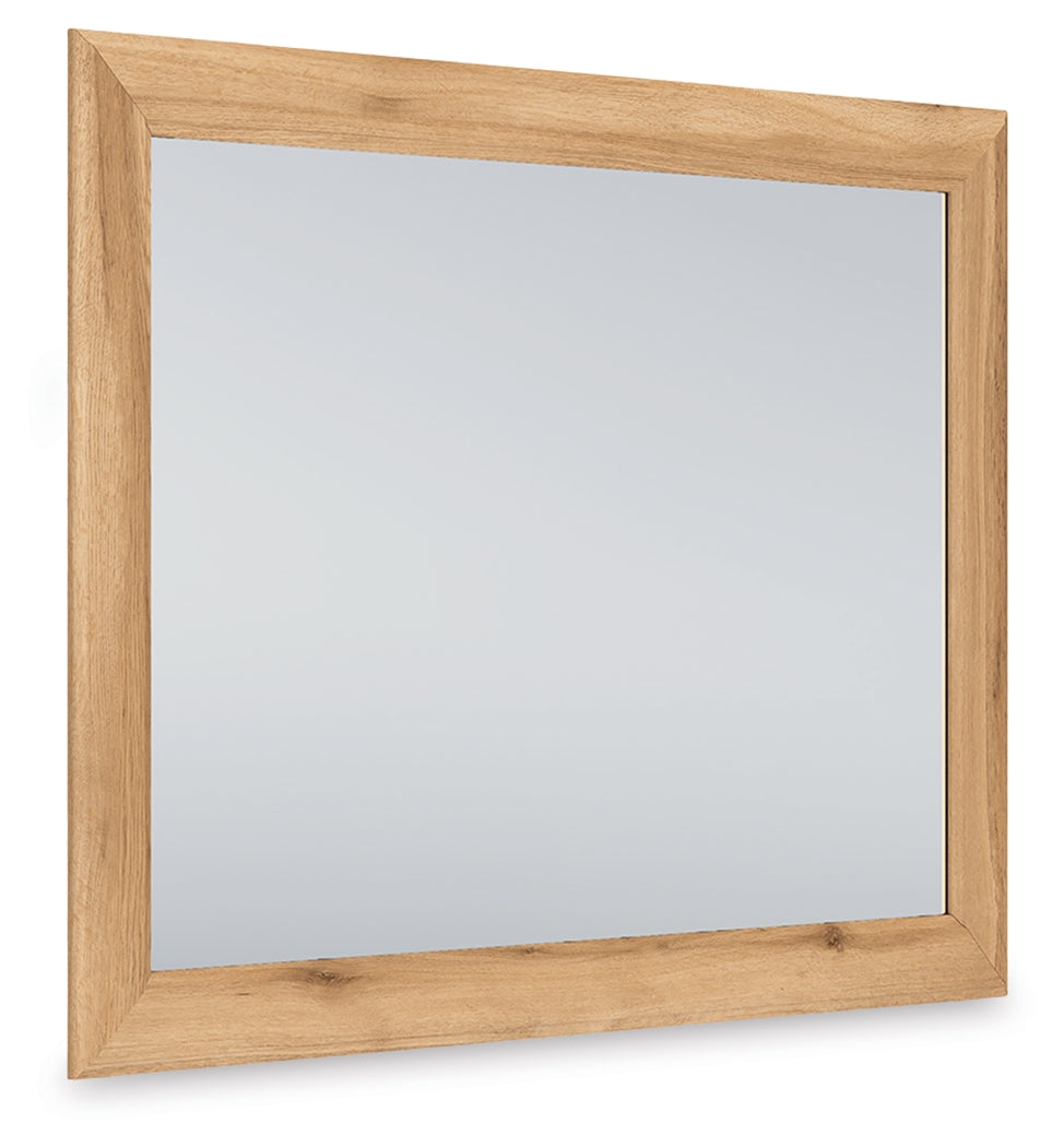 Lullora Furniture - Ashley Furniture - Aleaport Bedroom - Bedroom Mirror / Warm Brown - PCB1075-36