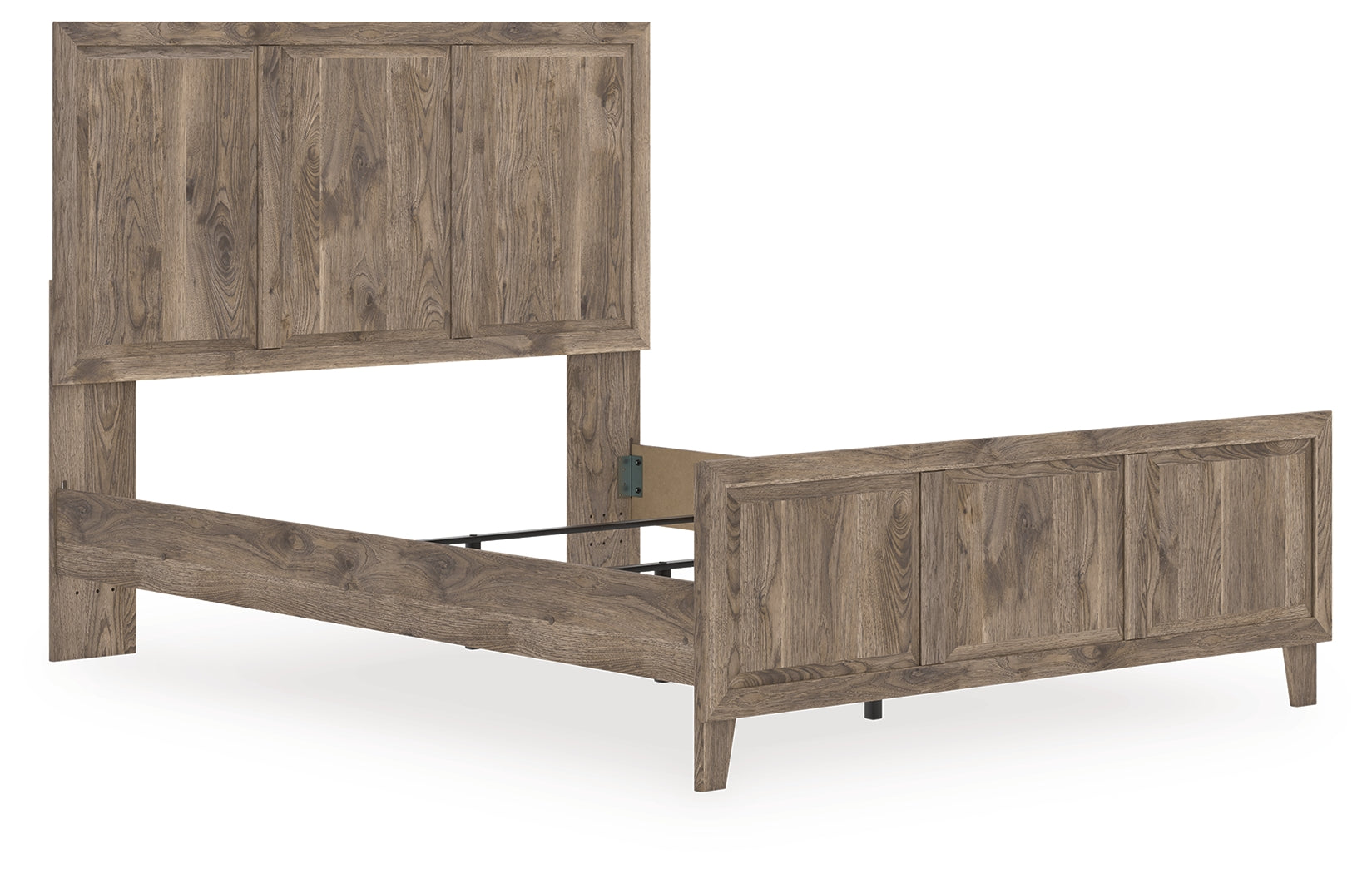 Lullora Furniture - Ashley Furniture - Rusticott Bedroom - Queen Panel Bed / Brown - PCB2260B2