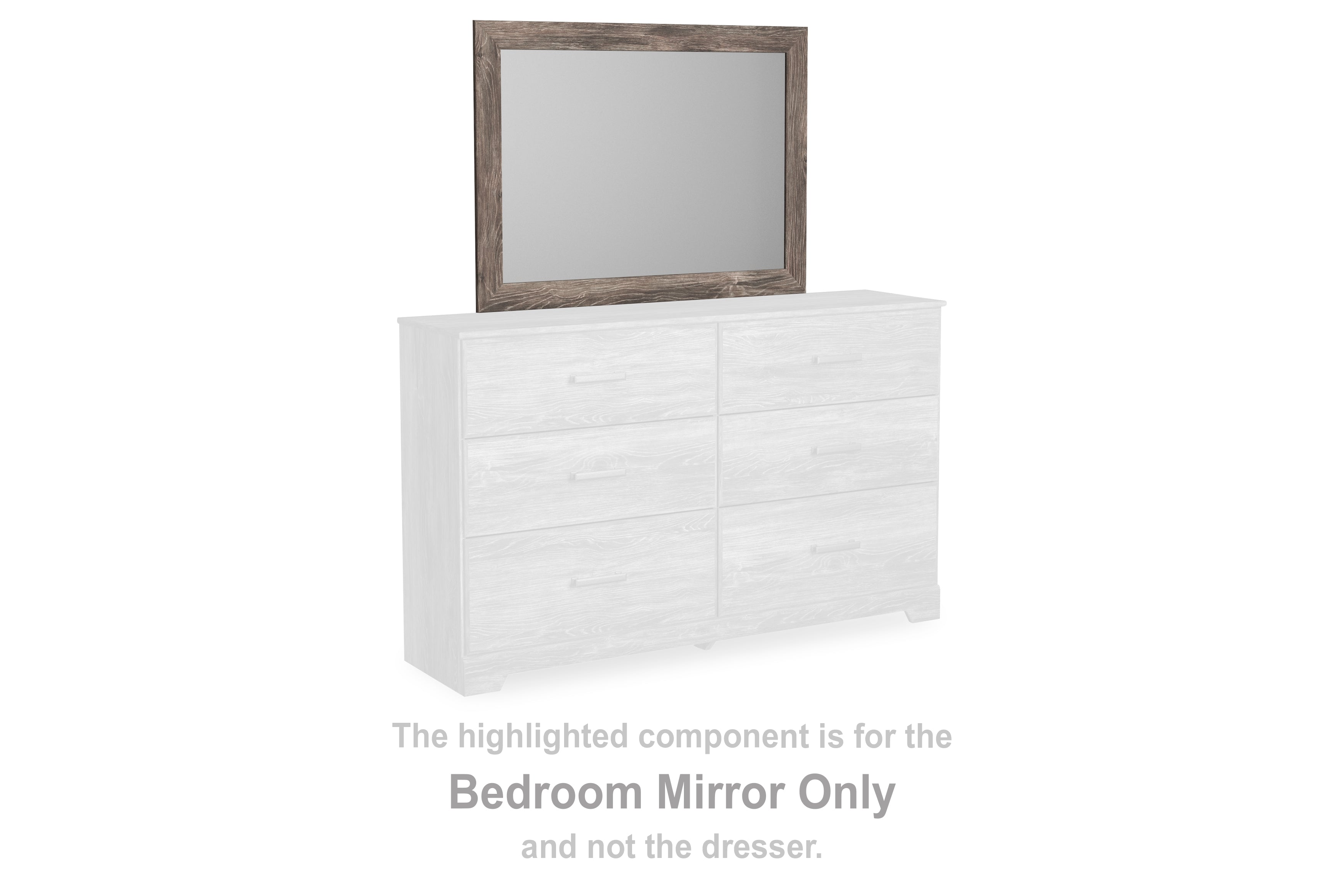 Lullora Furniture - Ashley Furniture - Ralinksi Bedroom - Bedroom Mirror / Gray - B2587-36
