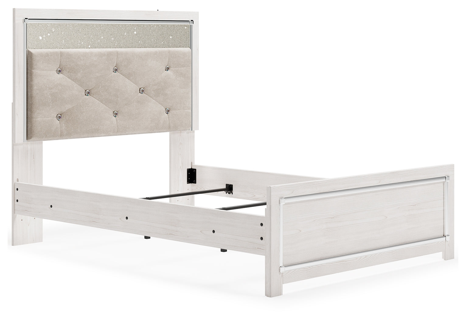 Lullora Furniture - Ashley Furniture - Altyra Bedroom - Full Panel Bed / White - B2640B8