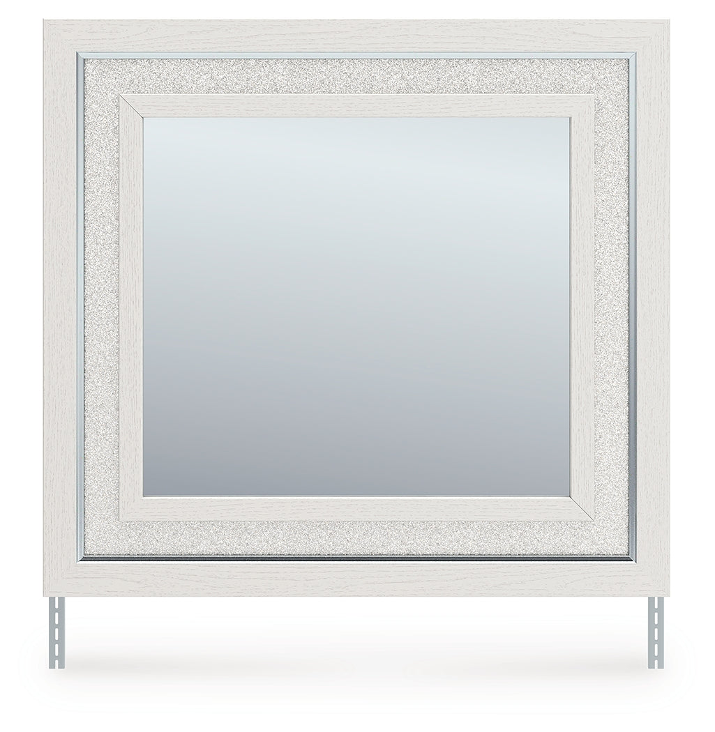 Lullora Furniture - Ashley Furniture - Zuraleus Bedroom - Bedroom Mirror / White - PCB3381-36