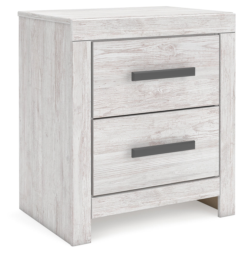 Lullora Furniture - Ashley Furniture - Cayboni Bedroom - King Panel Bed / Whitewash - B3788B7