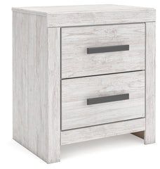 Lullora Furniture - Ashley Furniture - Cayboni Bedroom - King Panel Bed / Whitewash - B3788B7