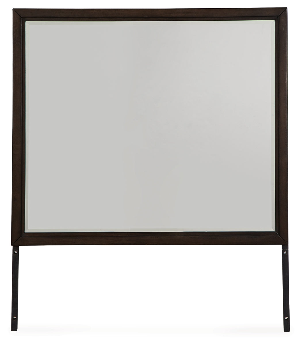 Lullora Furniture - Ashley Furniture - Neymorton Bedroom - Bedroom Mirror / Dark Grayish Brown - B618-36