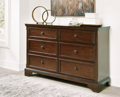 Lullora Furniture - Ashley Furniture - Trellington Bedroom - Queen Sleigh Storage Bed / Brown - B716B1