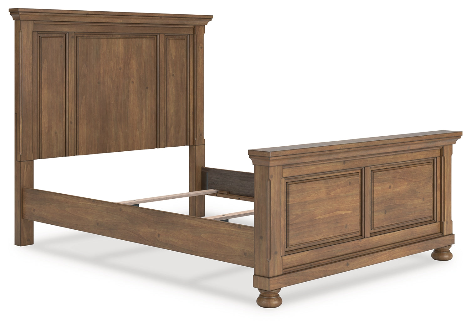 Lullora Furniture - Ashley Furniture - Feddinger Bedroom - Queen Panel Bed / Medium Brown - PCB779B2
