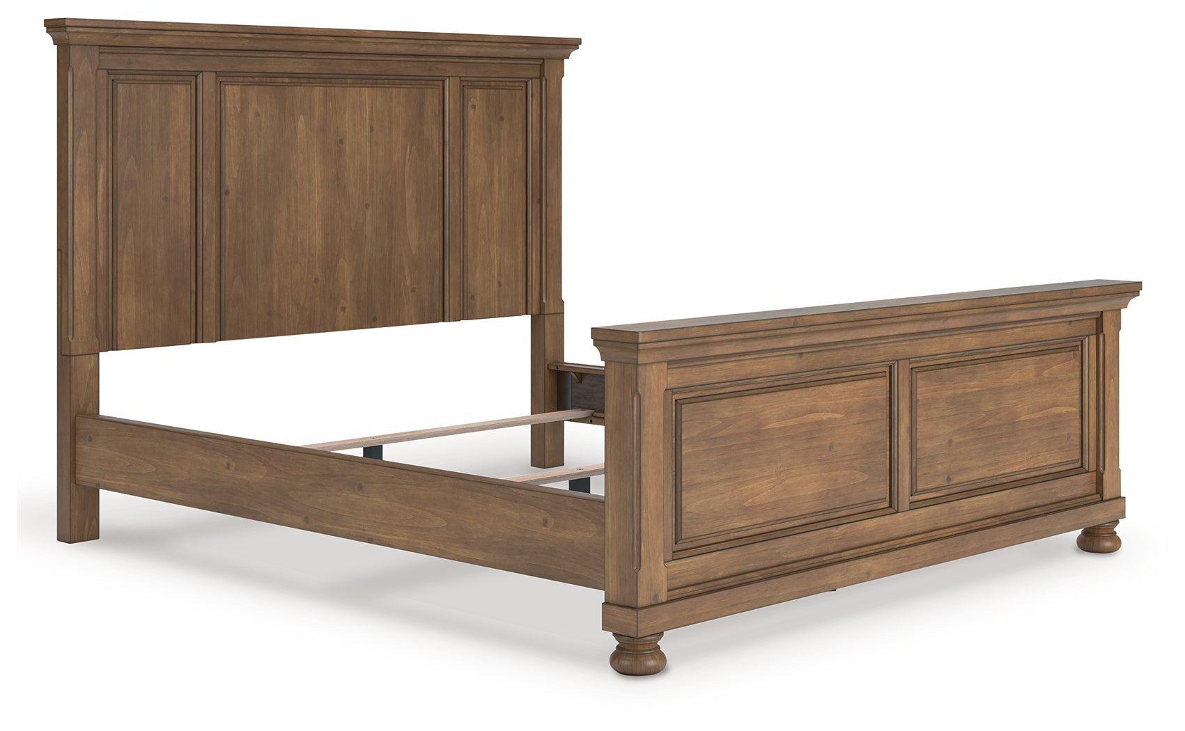 Lullora Furniture - Ashley Furniture - Feddinger Bedroom - California King Panel Bed / Medium Brown - PCB779B7