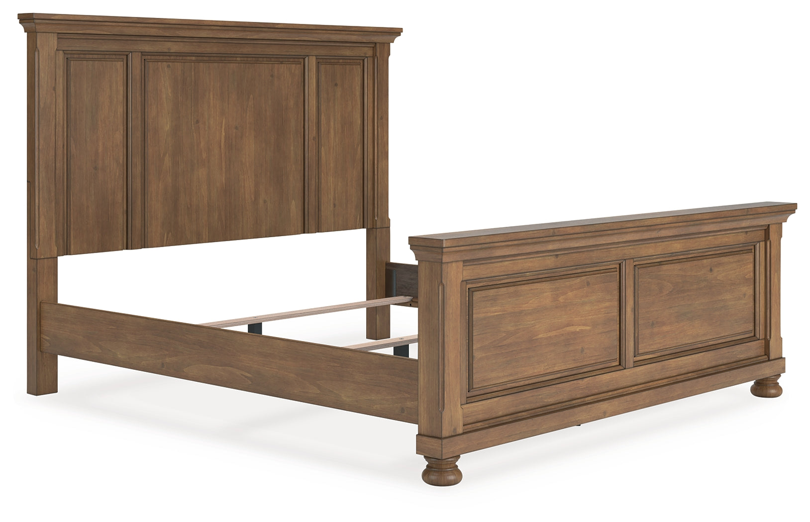 Lullora Furniture - Ashley Furniture - Feddinger Bedroom - King Panel Bed / Medium Brown - PCB779B6