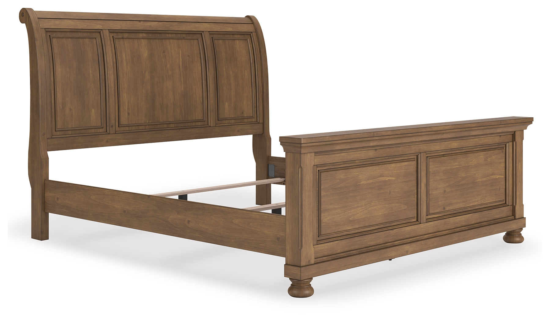 Lullora Furniture - Ashley Furniture - Feddinger Bedroom - King Sleigh Bed / Medium Brown - PCB779B15