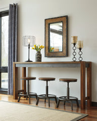 Lullora Furniture - Ashley Furniture - Torjin Dining Room - Counter Height Stool (Set of 2) / Brown/Gray - D440-024X2