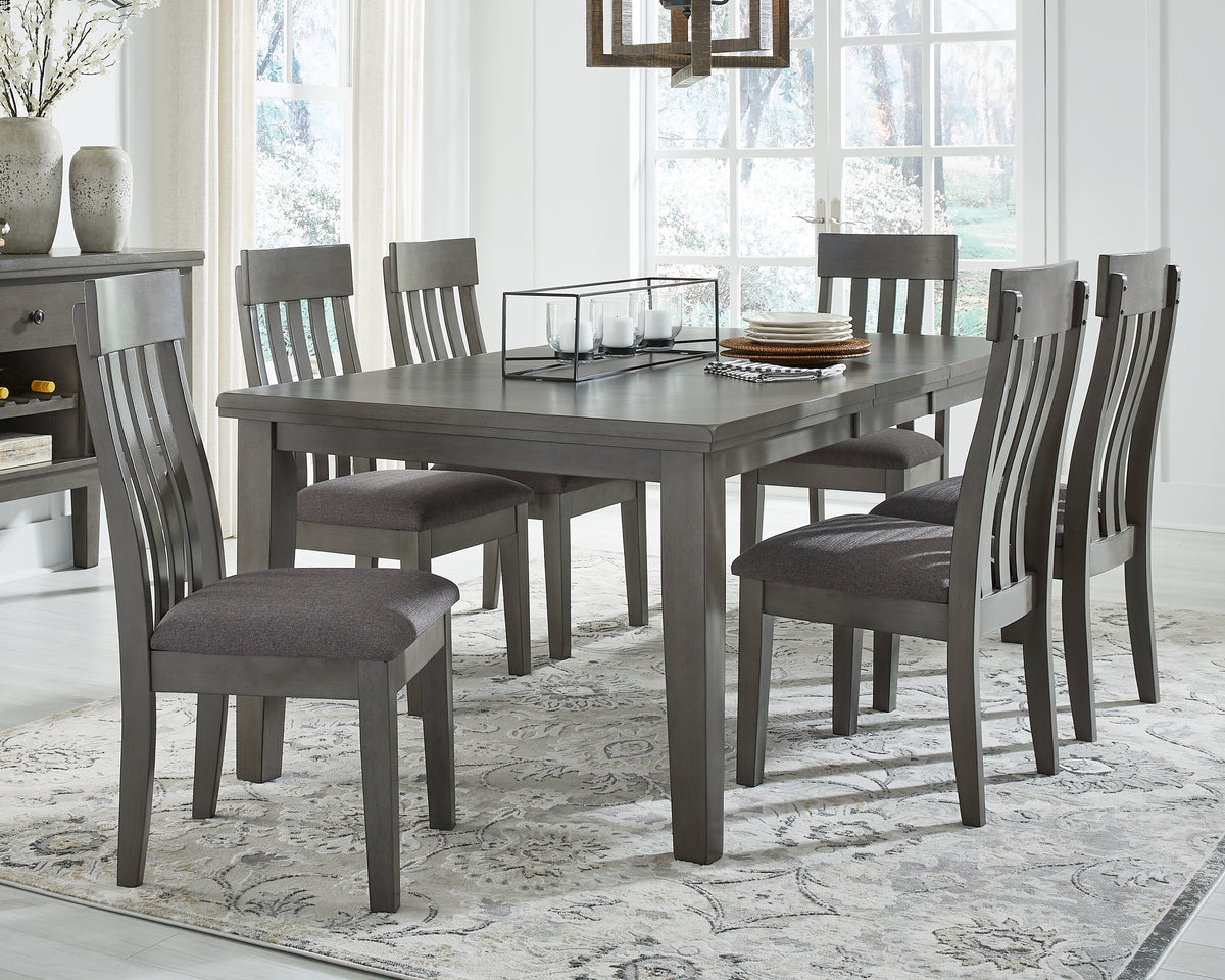 Lullora Furniture - Ashley Furniture - Hallanden Dining Room - Counter Height Bar Stool (Set of 2) / Two-tone Gray - D589-124X2