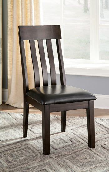 Lullora Furniture - Ashley Furniture - Haddigan Dining Room - Dining Chair (Set of 2) / Dark Brown - D596-01X2