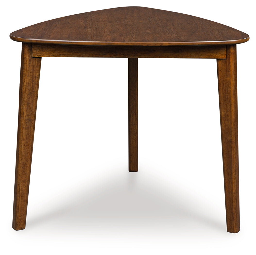 Lullora Furniture - Ashley Furniture - Tameride Dining Table - Triangle Dining Room Table / Brown - PCD609-16