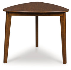 Lullora Furniture - Ashley Furniture - Tameride Dining Table - Triangle Dining Room Table / Brown - PCD609-16