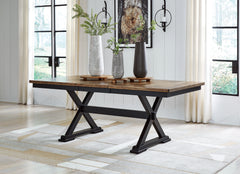 Lullora Furniture - Ashley Furniture - Wildenauer Dining Room - Dining Room Buffet / Brown/Black - D634-80