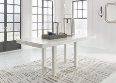 Lullora Furniture - Ashley Furniture - Robbinsdale Dining Room - Counter Height Barstool (Set of 2) / Antique White - D642-324X2
