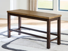 Lullora Furniture - Ashley Furniture - Rylandeen Dining Room - Double Counter Bench (1/CN) - PCD651-09