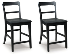 Lullora Furniture - Ashley Furniture - Greddinton Counter Height Barstool (Set of 2) - Counter Height Barstool (Set of 2) / Multi - PCD824-124X2