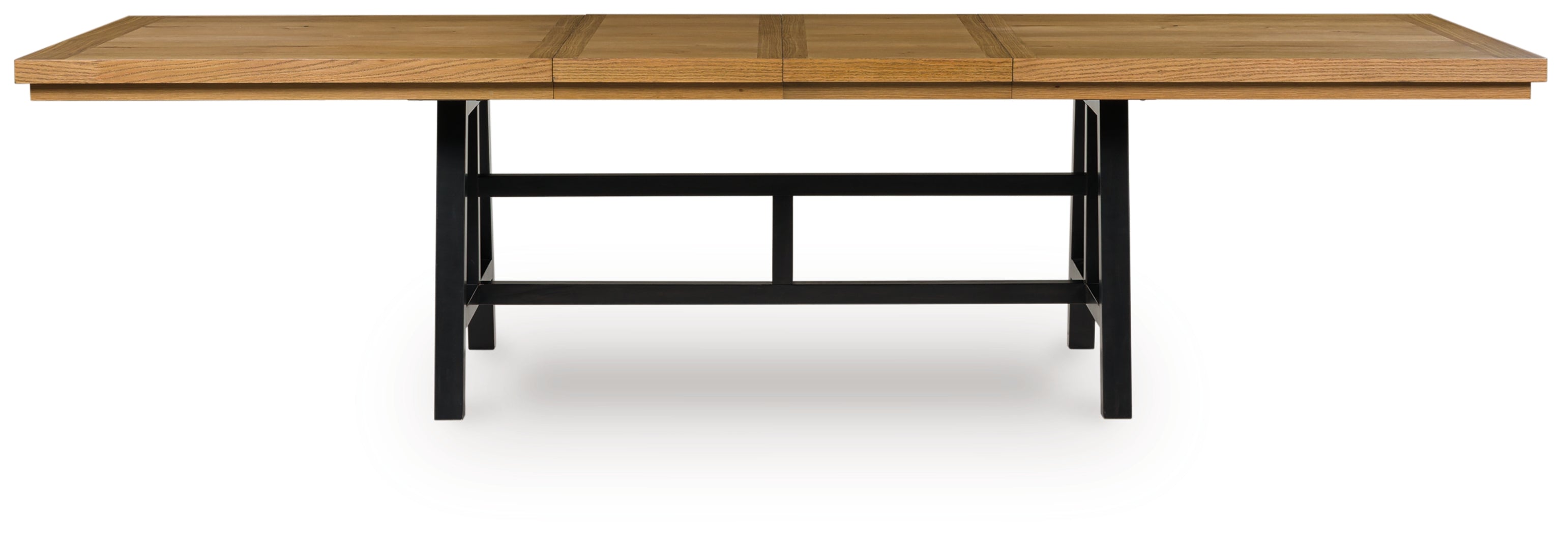 Lullora Furniture - Ashley Furniture - Galliden Dining Room - RECT Dining Room EXT Table / Black/Brown - D841-55