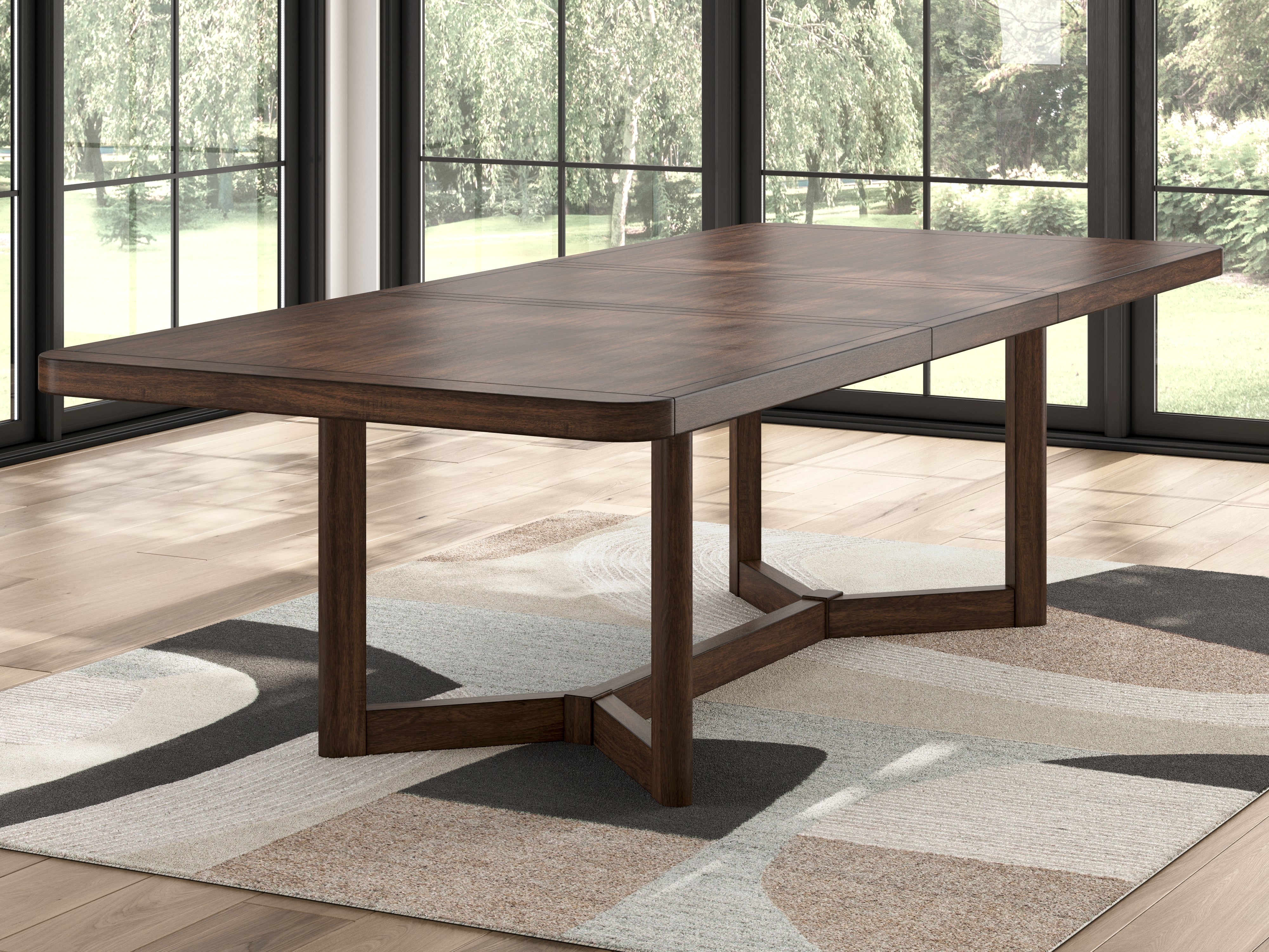 Lullora Furniture - Ashley Furniture - Dilenno Dining Extension Table - RECT Dining Room EXT Table / Dark Brown - PCD857-35