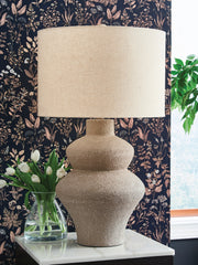Lullora Furniture - Ashley Furniture - Jossleigh Lighting - Metal Table Lamp (1/CN) / Beige - L207624