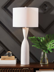 Lullora Furniture - Ashley Furniture - Davinford Lighting - Poly Table Lamp (1/CN) / White - L236004