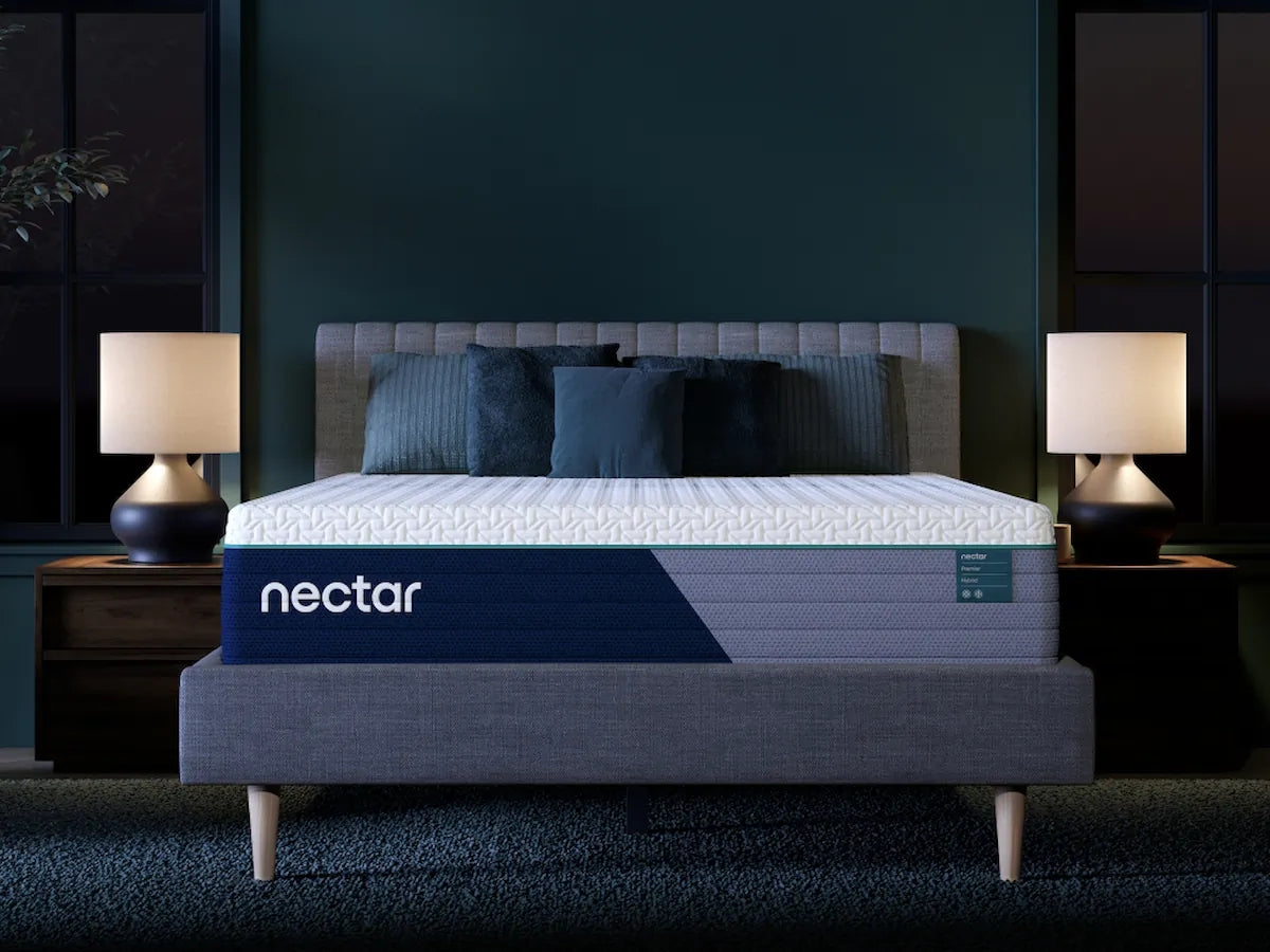 Lullora Furniture - Ashley Furniture - Nectar Premier Hybrid 5.1 Mattresses - Queen / White - M14131