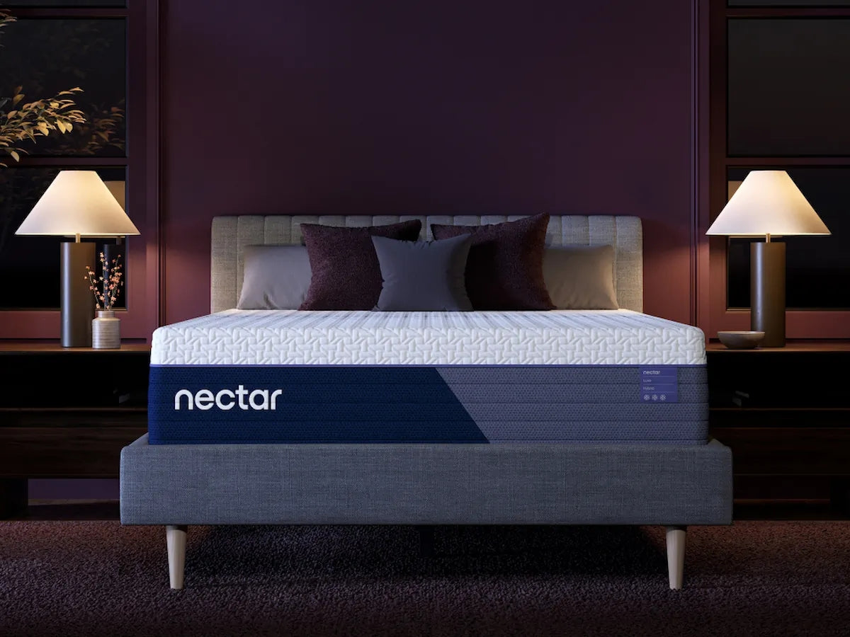 Lullora Furniture - Ashley Furniture - Nectar Luxe Hybrid 5.1 Mattresses - California King / White - M14251