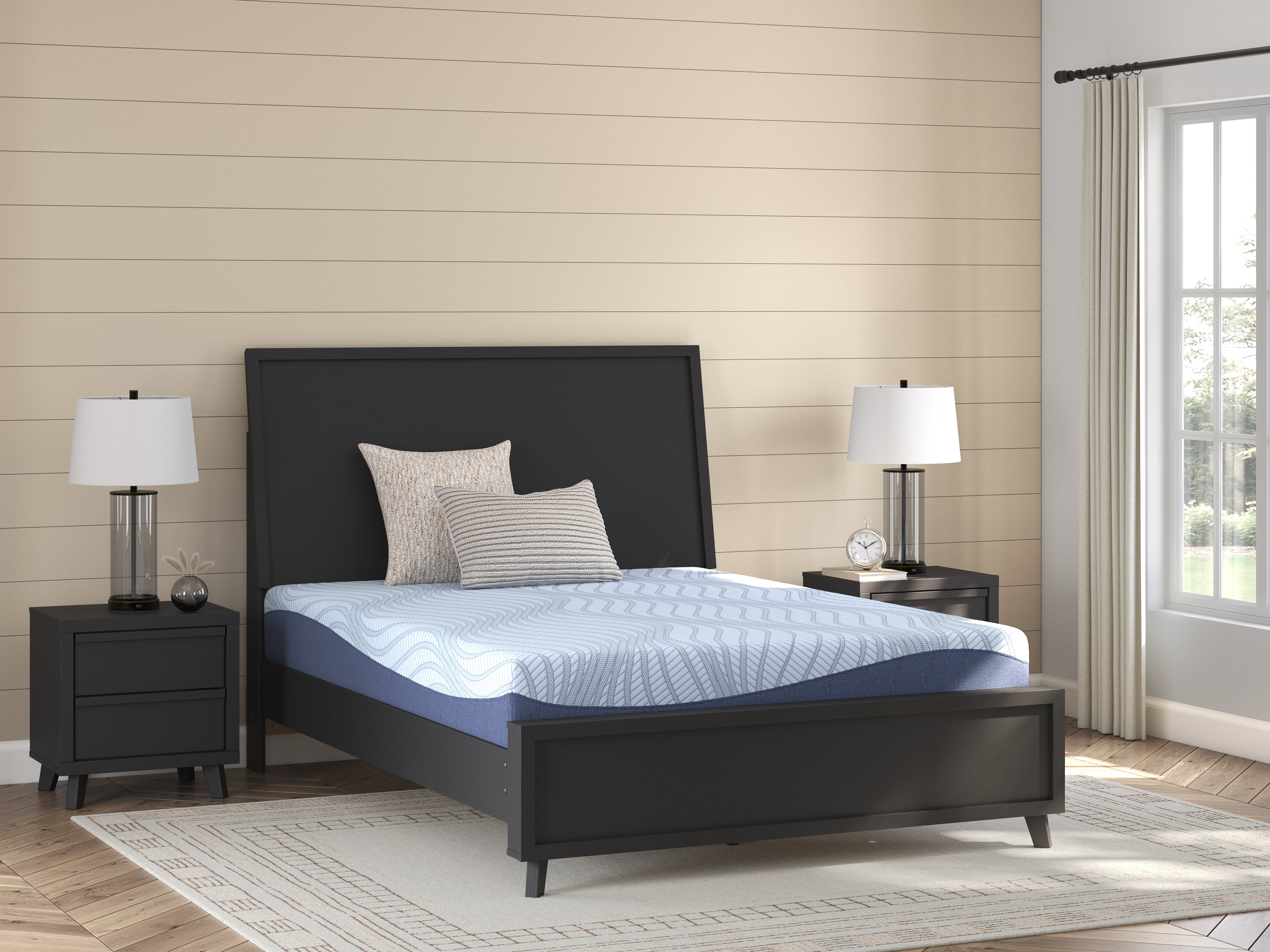 Lullora Furniture - Ashley Furniture - Peak 2.0 10 Memory Foam Mattresses - King / White - M20541