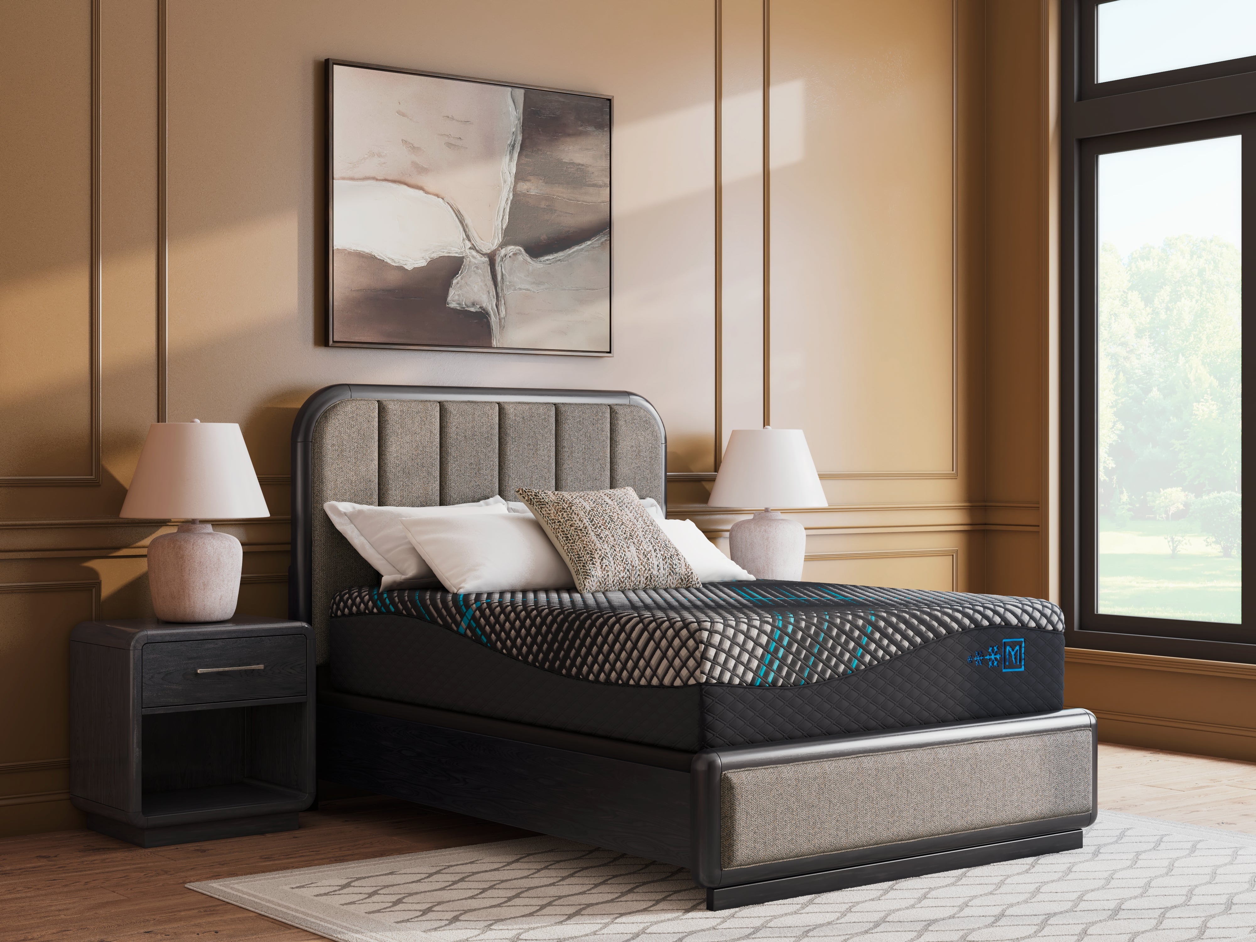 Lullora Furniture - Ashley Furniture - Millennium 2.0 Hybrid 14 Inch Mattresses - California King / Black - M31451