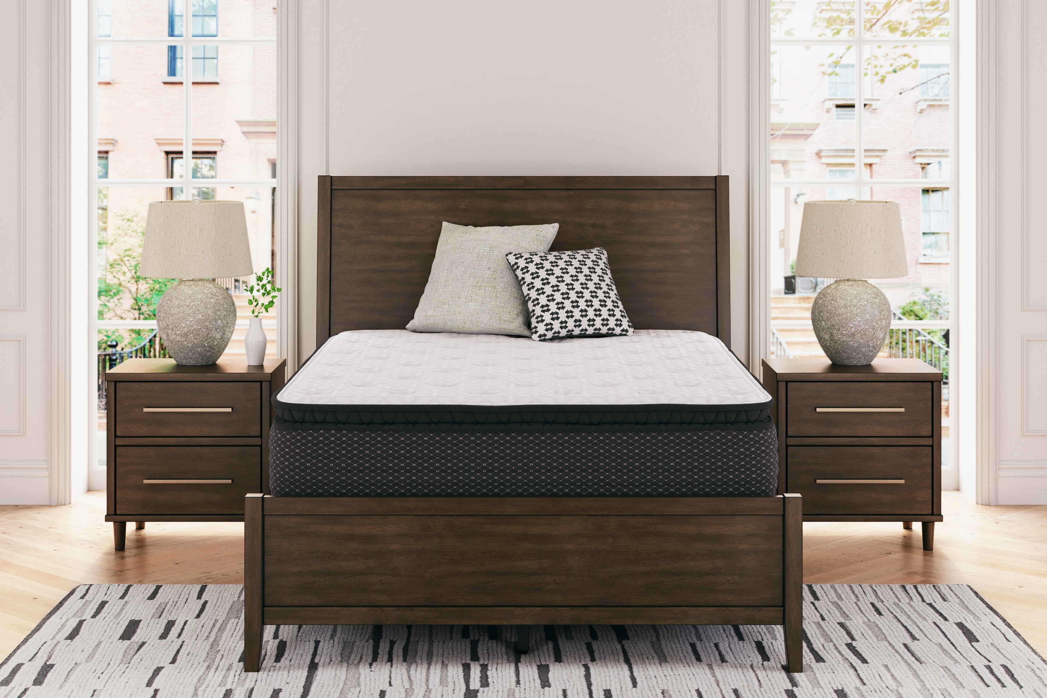 Lullora Furniture - Ashley Furniture - Limited Edition PT Mattresses - California King / White - M41251