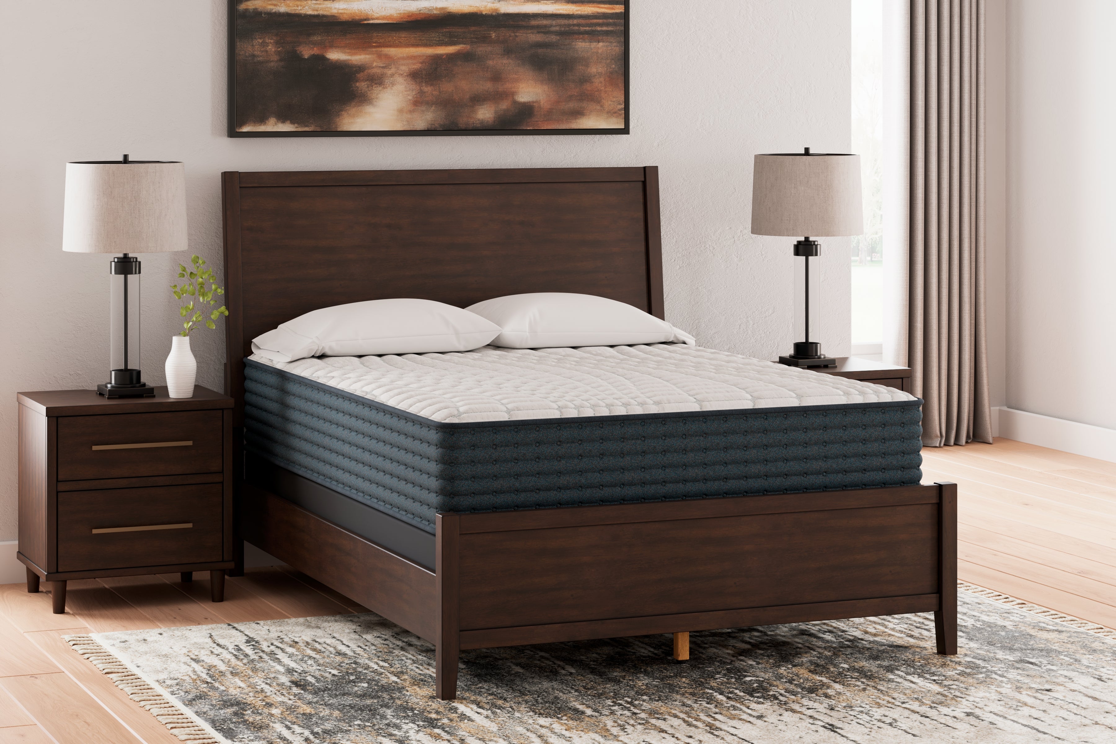 Lullora Furniture - Ashley Furniture - Hybrid 1200 Mattresses - California King / White - M43551