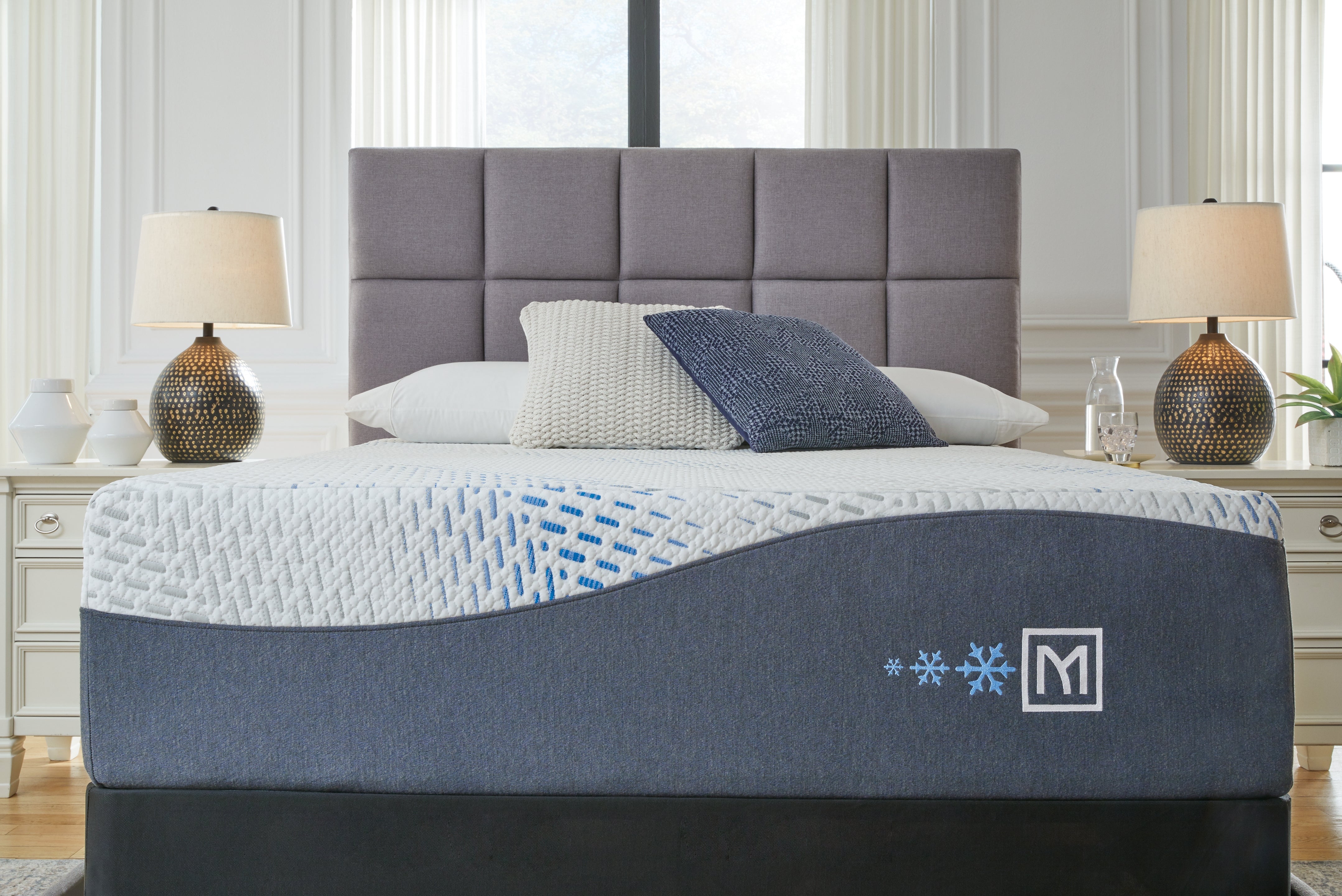 Lullora Furniture - Ashley Furniture - Millennium Luxury Gel Memory Foam Mattresses - Twin XL / White - M50571