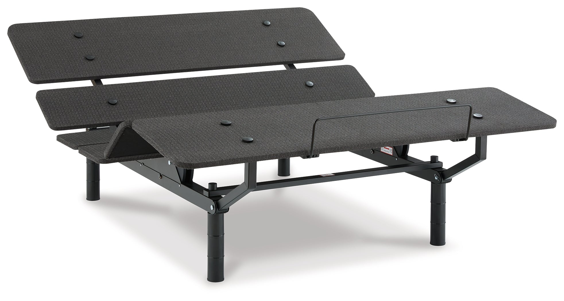 Lullora Furniture - Ashley Furniture - Cosmic Power Base Queen Adjustable Base - Queen Adjustable Base / Black - M8X232