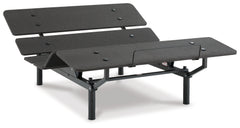 Lullora Furniture - Ashley Furniture - Cosmic Power Base Queen Adjustable Base - Queen Adjustable Base / Black - M8X232
