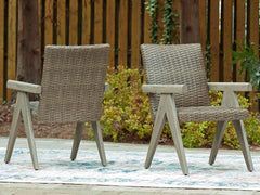 Lullora Furniture - Ashley Furniture - Cliff Trails Outdoor - Rocking Lounge Chair / Beige - PCP690-821