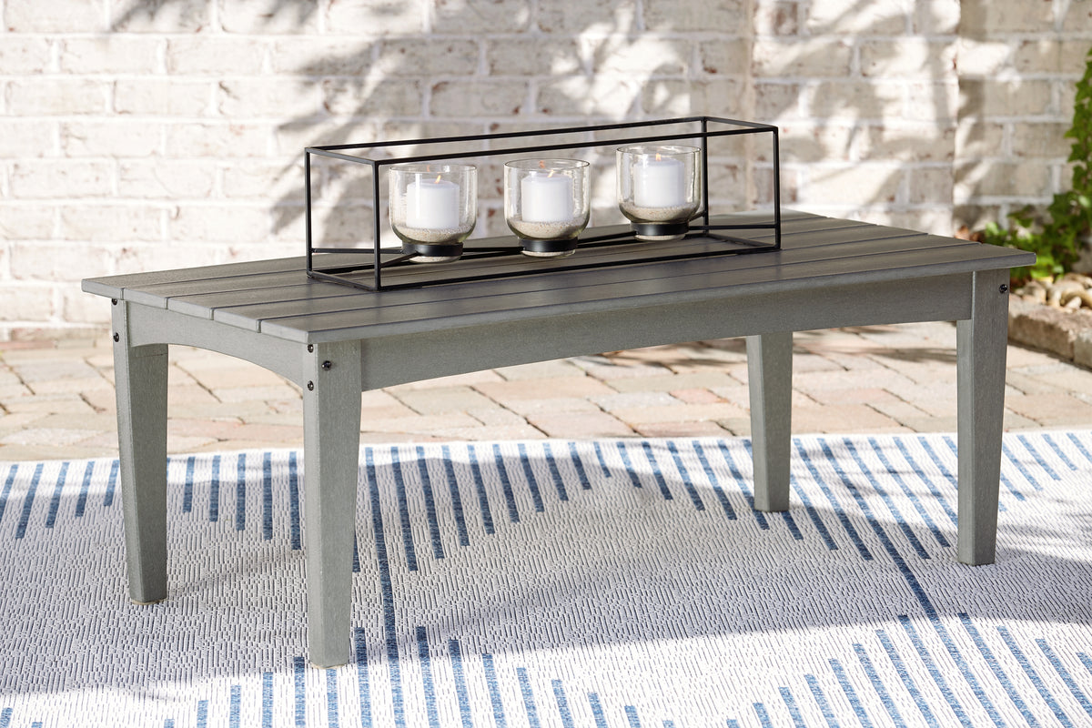 Lullora Furniture - Ashley Furniture - Visola Outdoor - Chaise Lounge with Cushion / Gray - P802-815