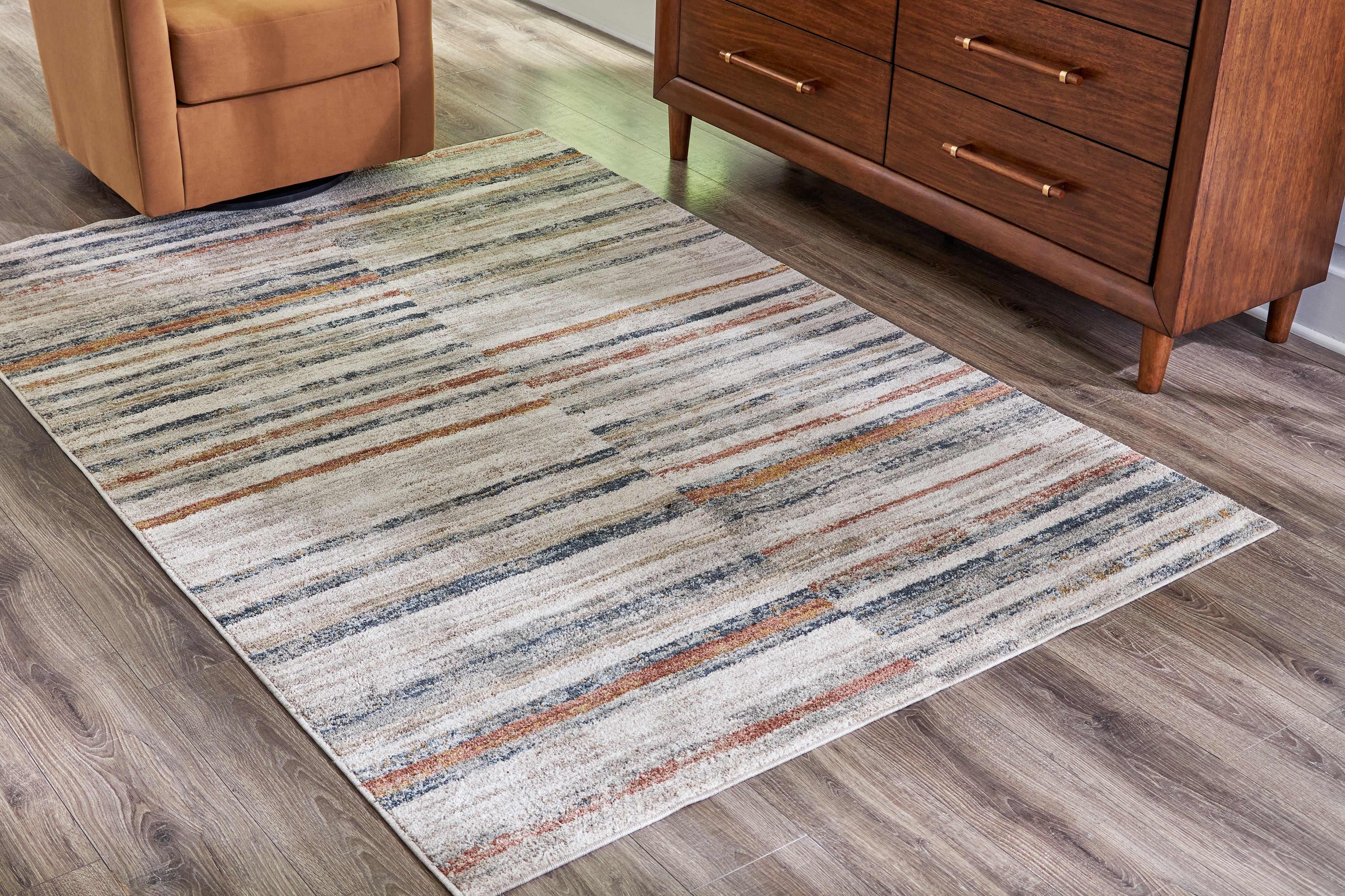 Lullora Furniture - Ashley Furniture - Kemart Rug - 5' x 7' Rug / Multi - R406682
