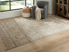 Lullora Furniture - Ashley Furniture - Bachby Rug - 5'3" x 7' Area Rug / Multi - R407682