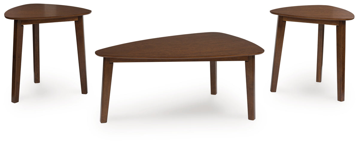 Lullora Furniture - Ashley Furniture - Lyncott Table (Set of 3) - Occasional Table Set (3/CN) / Brown - T135-13