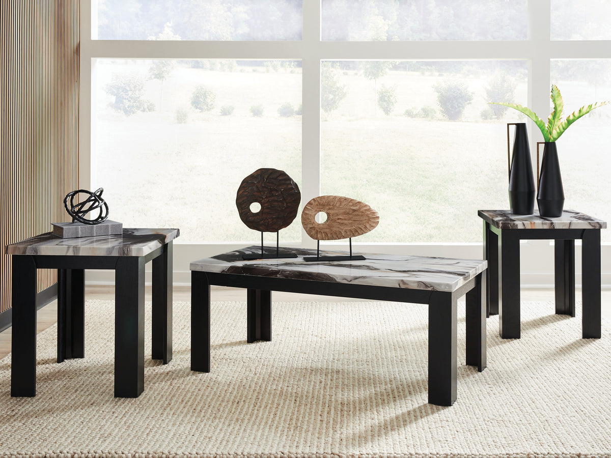 Lullora Furniture - Ashley Furniture - Jazmore Table (Set of 3) - Occasional Table Set (3/CN) / Dark Brown - T255-13