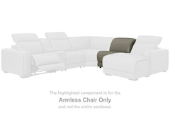 Lullora Furniture - Ashley Furniture - Correze Sectional - 3-Piece Power Reclining Sectional with Chaise / Gray - U94202S11