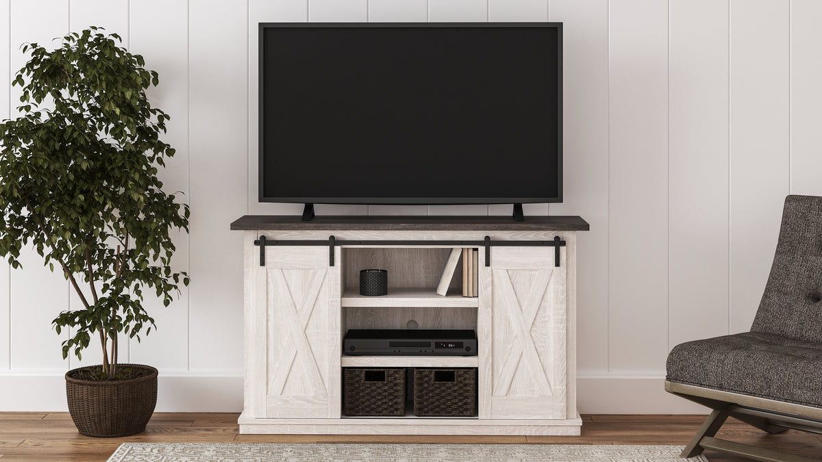 Lullora Furniture - Ashley Furniture - Dorrinson 54" TV Stand - 54" / Two-tone - W287-48